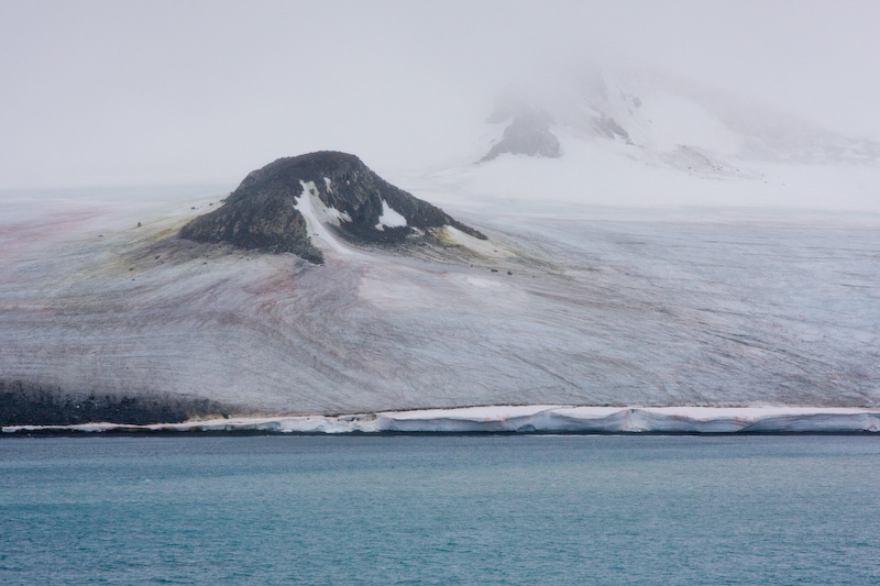 Glacier Along Shore Of Laurie Island